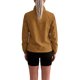 thumbnail image 3 of INSPIRE CHIC Chaqueta de Lluvia para Mujer Ligera con Cuello Levantado para Ciclismo, Senderismo, Correr al Aire Libre, Impermeable, Rompevientos, Talla M, Amarillo Desierto, 3 of 6