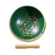 thumbnail image 2 of Juego De Cuencos Para Cantar, Cuenco De Oración, Regalos Espirituales De Nepal Para El Budismo, Relajación, Verde, 2 of 5