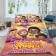 thumbnail image 2 of Motown Magic Conjunto de sábanas temático, trío de piezas, cómodo y amigable con la piel, diseño único, regalo de decoración para el hogar para familiares, amigos y fans,173cm *218cm, 2 of 6