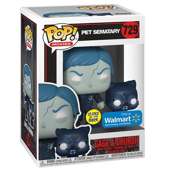 Figura de vinilo Funko Pop! & Buddy Pet Sematary Undead Gage & Church