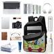 thumbnail image 3 of Pollo Interrumpido-theme Backpack, Campus style schoolbag Bookbag with Adjustable Shoulder Straps And Large Zip Compartment, Unisex Travel Bags., 3 of 6