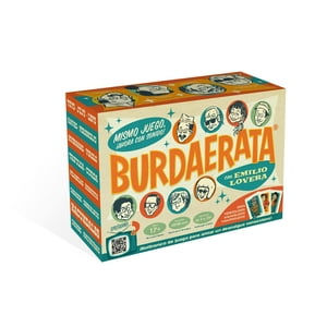 Juego De Cartas Burdaerata Con Emilio Lovera Con Tarjetas De Audio 401