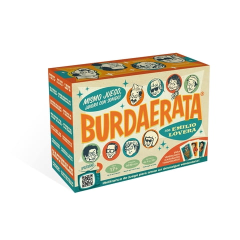 Juego De Cartas Burdaerata Con Emilio Lovera Con Tarjetas De Audio 401