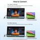 thumbnail image 5 of Monitor portátil InnoView de 23,8" FHD 144 Hz USB-C HDMI, 5 of 9