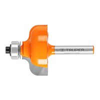 Truper - Fresa Para Perfilar Con Guía 1.3/8""