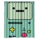 thumbnail image 1 of Cortina de ducha Beemo de Hora de Aventuras, juego de cortinas de baño con ganchos, tamaño 60 x 72 pulgadas, 1 of 3