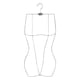 thumbnail image 4 of Forma Del Cuerpo Bikini Traje De Ba?o Colgador Vestido Lencería Armario Organizador Estante Acero Inoxidable, 4 of 5