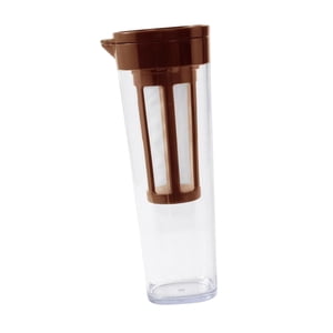 Bothyi - Cafetera Gran Capacidad Simple Fácil De Usar Limpiar Para Bar Jardín Marrón