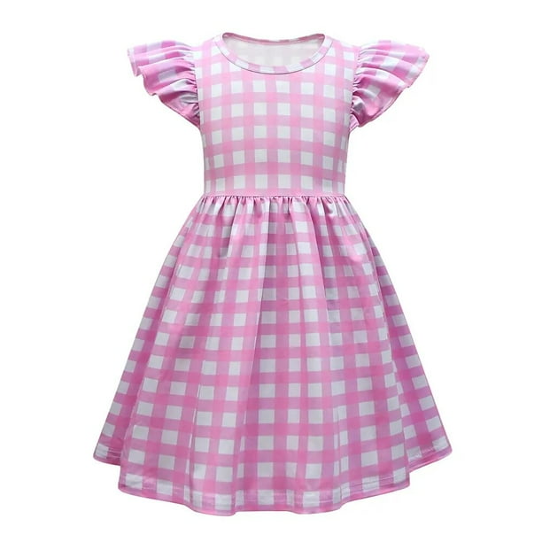 Cosplay Barbie Vestido Clásica - Disfraz Pelicula Infantil