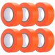 thumbnail image 1 of Cinta de Señalización Hubaow Pack de 6 - 30 m Naranja No Adhesiva, 1 of 7