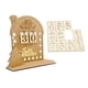 thumbnail image 2 of Navidad De Madera DIY Calendario De Adviento Ornamento Hogar Aula Decoración De Mesa Estilo A, 2 of 3