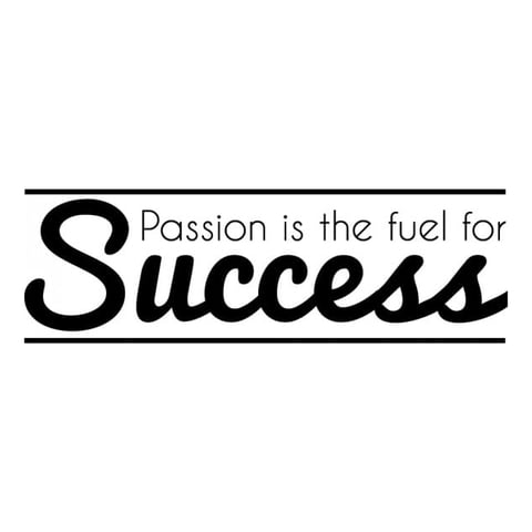 Rienda Libre Graphics - Decomural Passion Success Inspirational Ws-43017