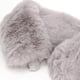 thumbnail image 3 of Cuello Fur Con Imán Mujer Suave Abrigado Invierno Elegante gris Talla Única, 3 of 4