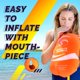 thumbnail image 5 of Boya de Natación 2 en 1 y Bolsa Impermeable Sunlite Sports – Naranja, 5 of 7