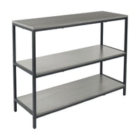 Habita2 Chile - Arrimo Wood Gris 3 Repisas