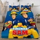 thumbnail image 4 of Fireman Sam Soft 3D Printed Duvet Cover Bedding Set with Comforter Cover 3 Piece Set, 4 of 5
