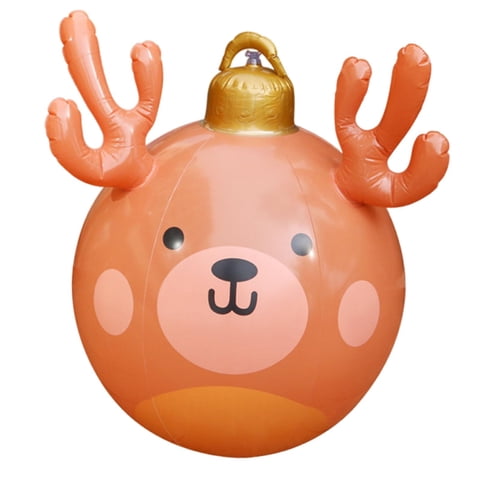 Bothyi - Bola Navideña Inflable Colgante De Pvc Para Árbol De Navidad