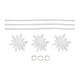 thumbnail image 3 of Adorno Colgante Transparente Para Corona Navideña 3 Uds, 3 of 3