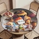 thumbnail image 5 of Max y los Midknights-theme Fitted Round Tablecloths Elastic Edged Table Covers Waterproof Table Cloth for Kitchen Holiday Party Tables Decor 120cm, 5 of 6