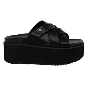 Sandalia Plataforma Kaira Negro Alquimia