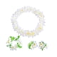 thumbnail image 4 of Guirnalda De Flores Artificiales Blancas Para Piscina Al Aire Libre Con Leis Hawaianos Para Baile De Verano, 4 of 5