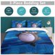 thumbnail image 5 of x58 My Neighbor Totoro Bed Duvet Cover Microfiber Bedding Sets 3D Printed Lightweight 3 Piece Comforter Sets, 1 Duvet Cover And 2 Pillow Shams for Kids Boys Girls 79"x90" jn58, 5 of 5