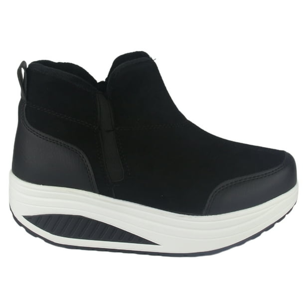 Botin Funway Mujer Tija-4 Negro Casual