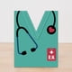 thumbnail image 5 of Troqueles De Metal Troquelados Para Ropa De Enfermera Para Hacer Tarjetas, 5 of 7