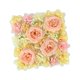 thumbnail image 3 of Panel De Flores Artificiales, Telón De Fondo De Flores Rosas Para Boda, Día De San Valentín, Rosa Champán, 3 of 3