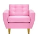 thumbnail image 1 of Sofa Bote 1c Felpa 01 Rosado, 1 of 6