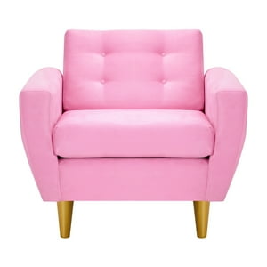 Bodevir - Sofa Bote 1C Felpa 01 Rosado