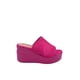 thumbnail image 1 of Sandalia Gamuza Ecológica ZAZ80 Fucsia Mujer, 1 of 5