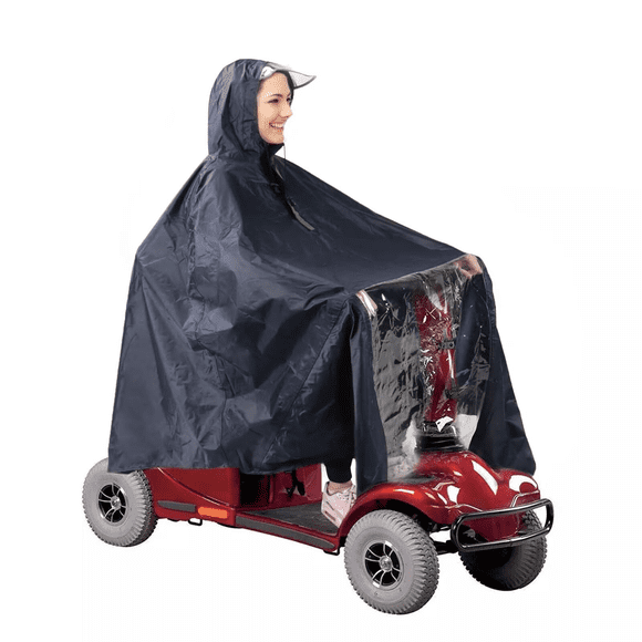 6MSKS Abrigo de lluvia de scooter eléctrico, adecuado para montar, accesorios de scooter, accesorios impermeables de impermeable al aire libre para scooters eléctricos