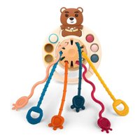 Genérico - Juguete Sensorial Montessori 4En1 Multiuso Para Bebe Lau