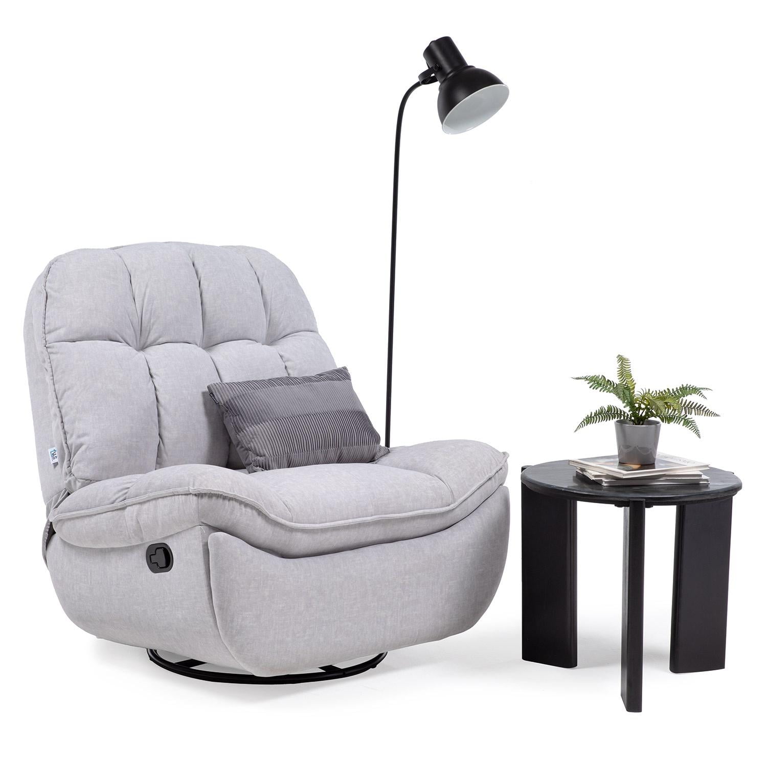 Vys Spa - Bergere Reclinable, Giratorio Y Mecedor Millenium White