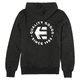 thumbnail image 2 of Poleron Men Zipper Since 1986 Hoodie Black White, 2 of 2