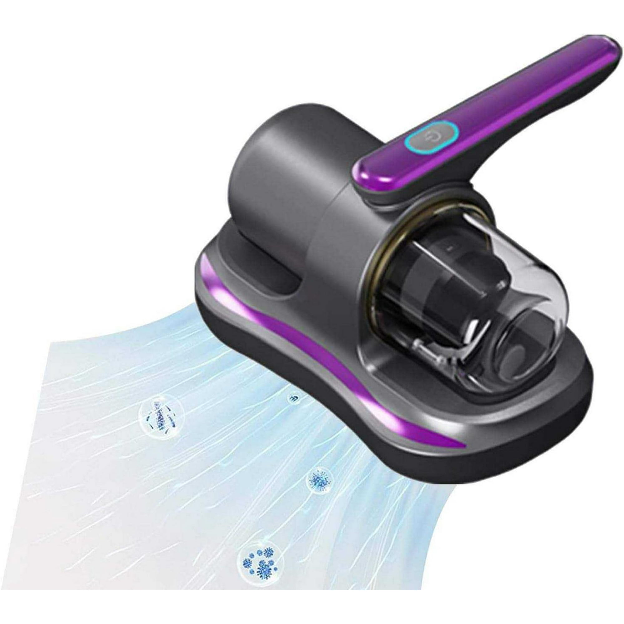 Genérico - Aspiradora Inalámbrica Uv Antiácaros Para Colchones Sofás Lila Tamano Unico