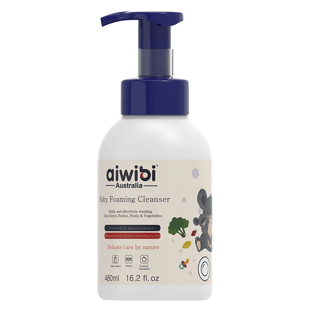 Limpiador Mamaderas Frutas Verduras Aiwibi 480 Ml Blanco