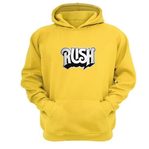 Genérico - Polerón Canguro Rush Amarillo Talla L Unisex