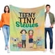 thumbnail image 1 of Teeny y Tiny anti-pilling, suave, ligera, esponjosa y acogedora de lujo para hogar y cocina – Perfecta para niños y adultos,120X80cm, 1 of 6