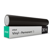 Vinilo Permanente Cricut Negro, Rollo De 4,6 M