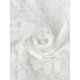 thumbnail image 5 of INSPIRE CHIC Bolero Ligero de Encaje Floral con Volantes en el Dobladillo, Abierto al Frente, de Media Manga para Mujer, Talla L, Blanco, 5 of 6