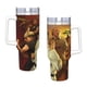thumbnail image 4 of El Karate Kid Vaso aislado de acero inoxidable con asa, diseño temático, regalo para familia, amigos y fans; incluye pajita y encaja en el portavasos estándar, 40 oz, 4 of 6