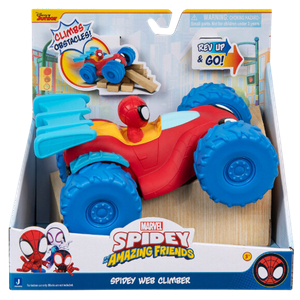 Marvel Spidey And His Amazing Friends - Marvel Spidey Amazing Friends Vehículo Escalador De Telaraña De Spidey