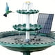 thumbnail image 3 of Bring Nature to Your Garden: 1pc 3 Tiered Bird Bath with Solar Pump & DIY Fountain!, 3 of 3