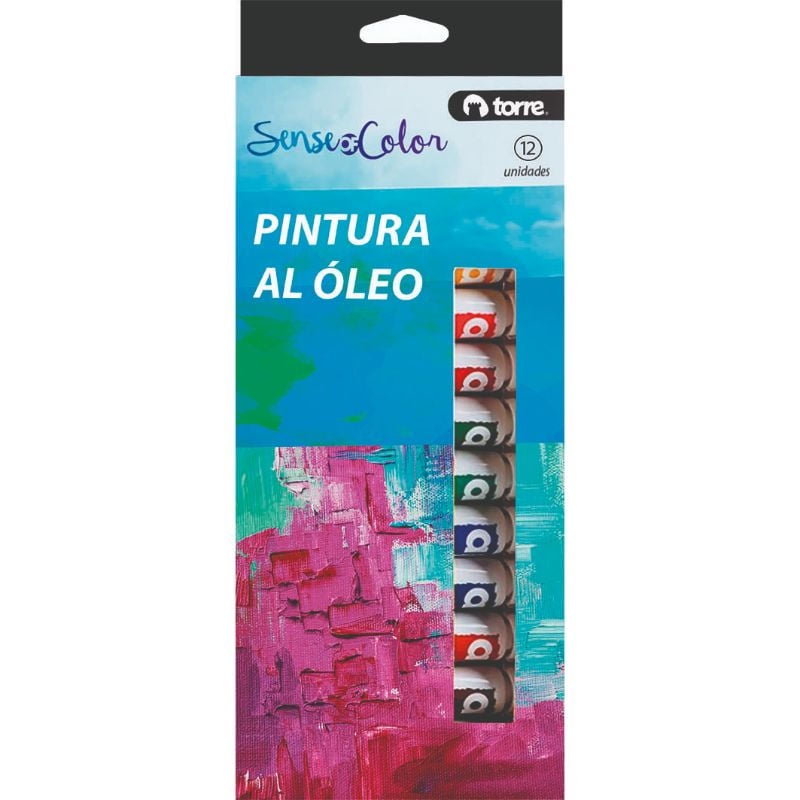 Torre - Set Oleo En Tubos 12 Colores