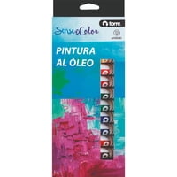 Set Pinturas Óleo En Tubos 12 Colores  Torre