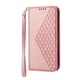 thumbnail image 5 of Funda Flip FOXDOCK para iPhone 14 Plus , Estilo Billetera con Diseño Rombo, Correa de Mano y Soporte, Uso Diario, 5 of 5