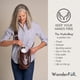 thumbnail image 2 of Portabotellas WanderFull 32 oz Merlot Imitación de Cocodrilo, 2 of 9