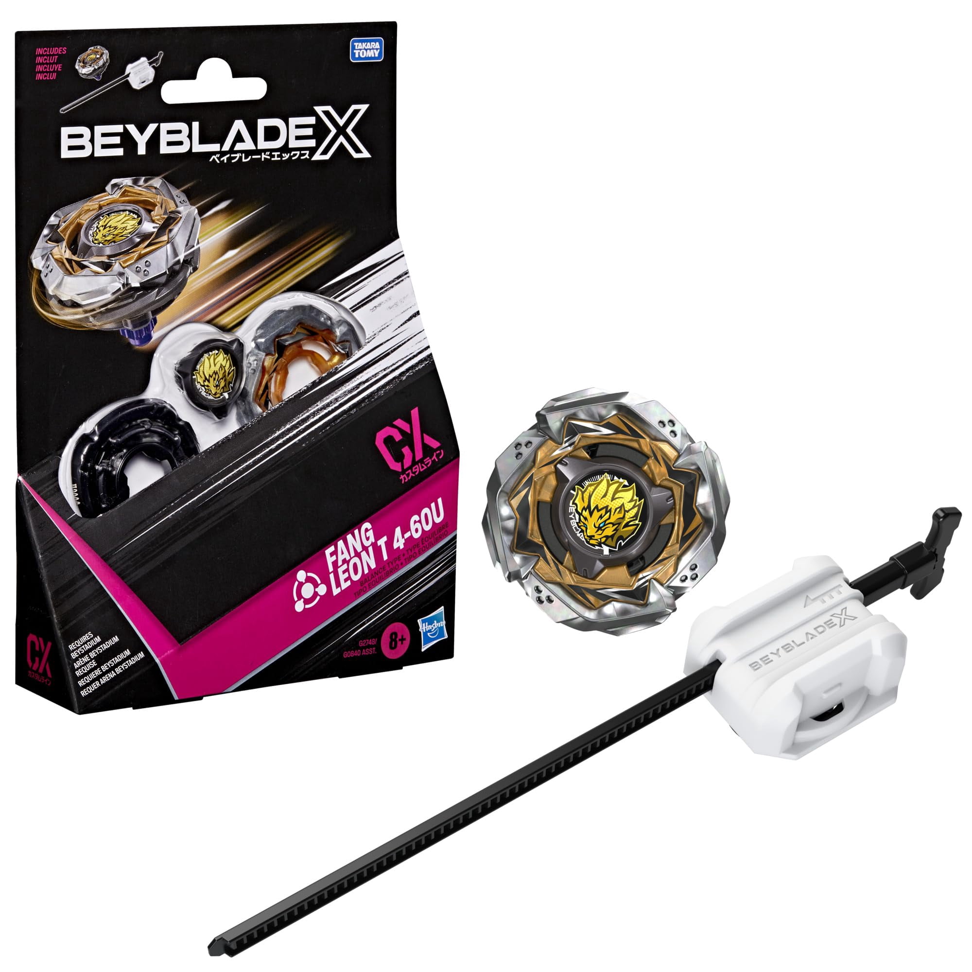 Set De Inicio Beyblade Fang Leon T 4-60u Cx Tipo Balance